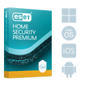 Doosje ESET HOME Security Premium met os voor op productpaginatekst2