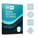 Doosje ESET HOME Security Ultimate met os voor op productpaginatekst2